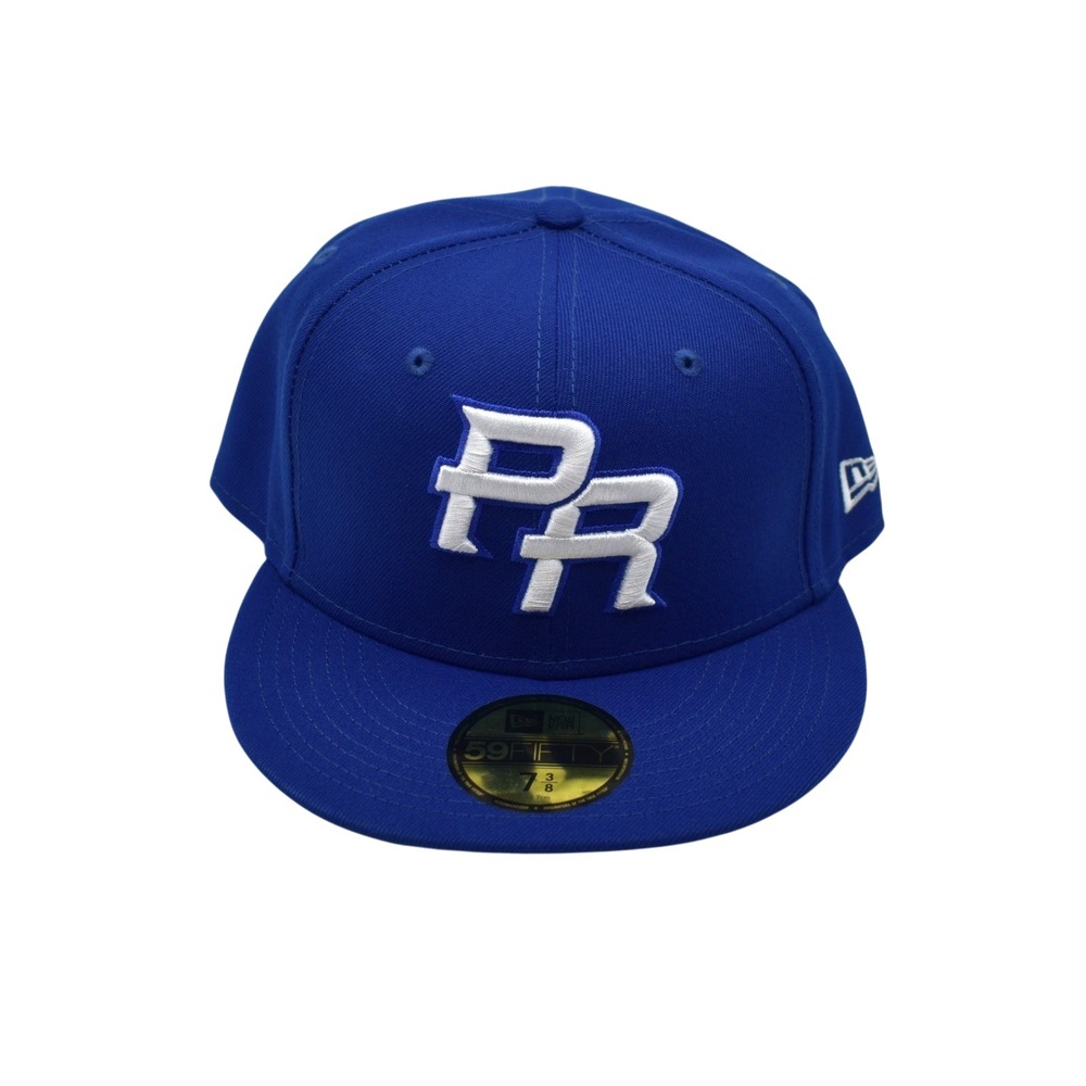 New Era 59FIFTY Puerto Rico PR WBC World Baseball Fitted Hat Cap 7 3/8 Blue NWT